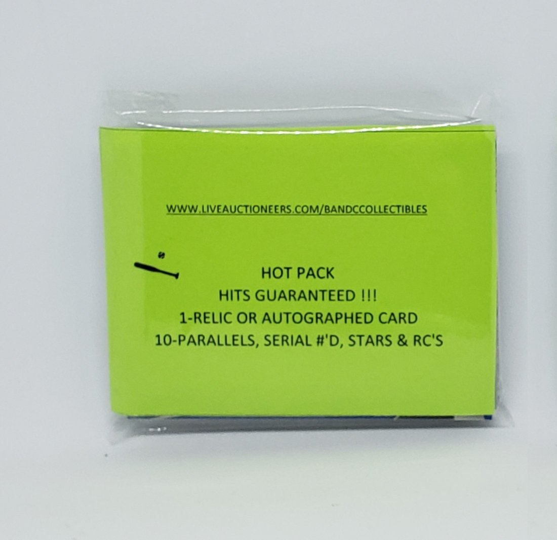 B&C COLLECTIBLES BASEBALL HOT PACK (1 of 1)