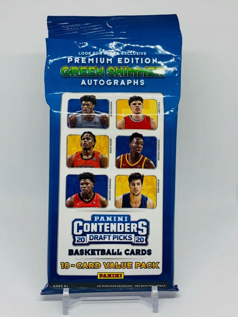 2020 PANINI CONTENDER DP BASKETBALL VALUE/CELLO PACK (1 of 1)