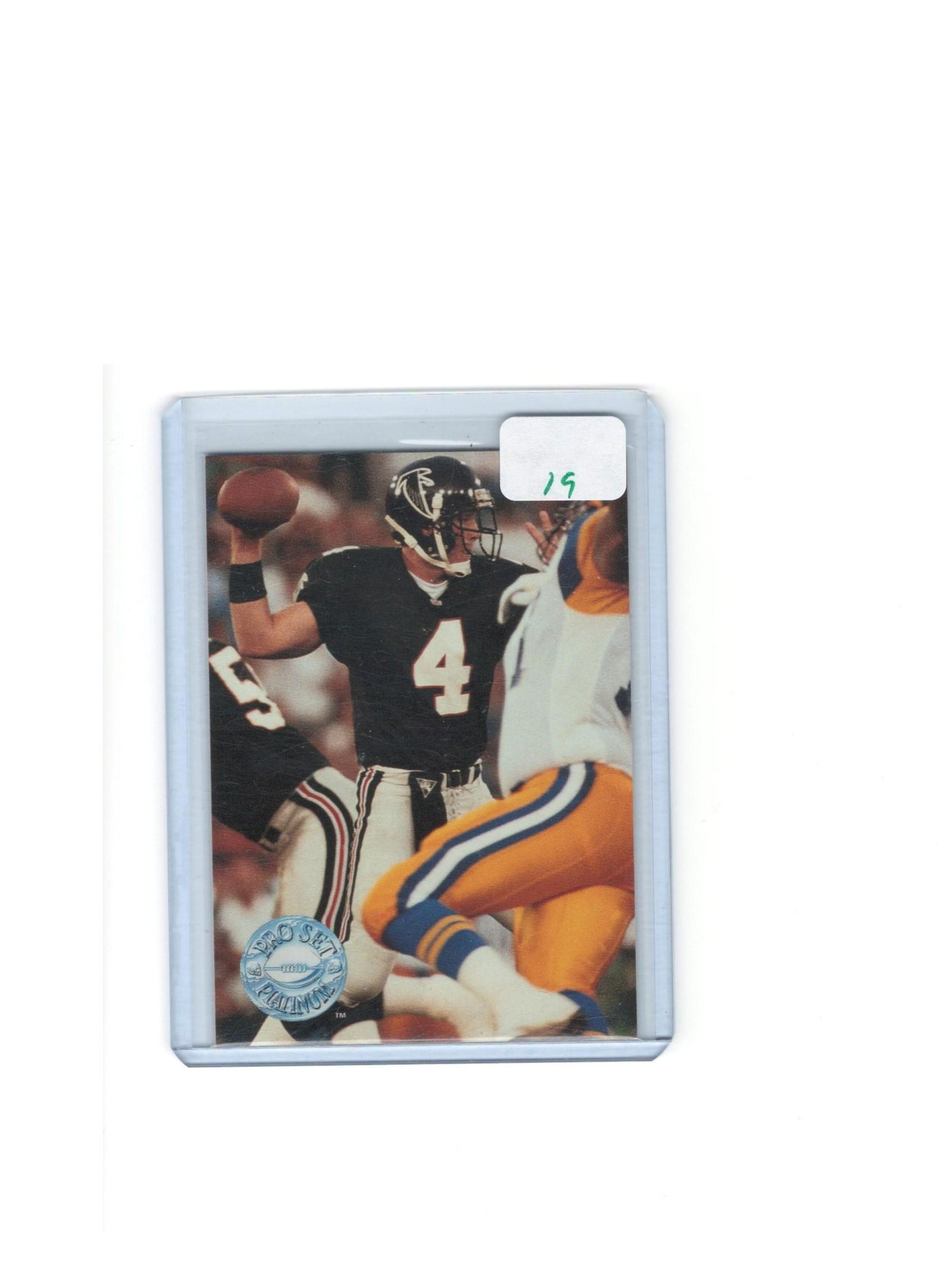 ACTION PACKED BRETT FARVE ROOKIE CARD (1 of 1)