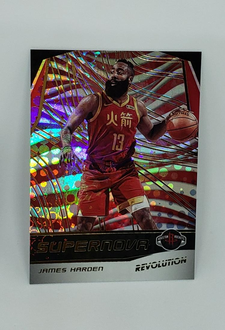 2019-20 Panini Revolution Supernova Fractal #4 James (1 of 1)