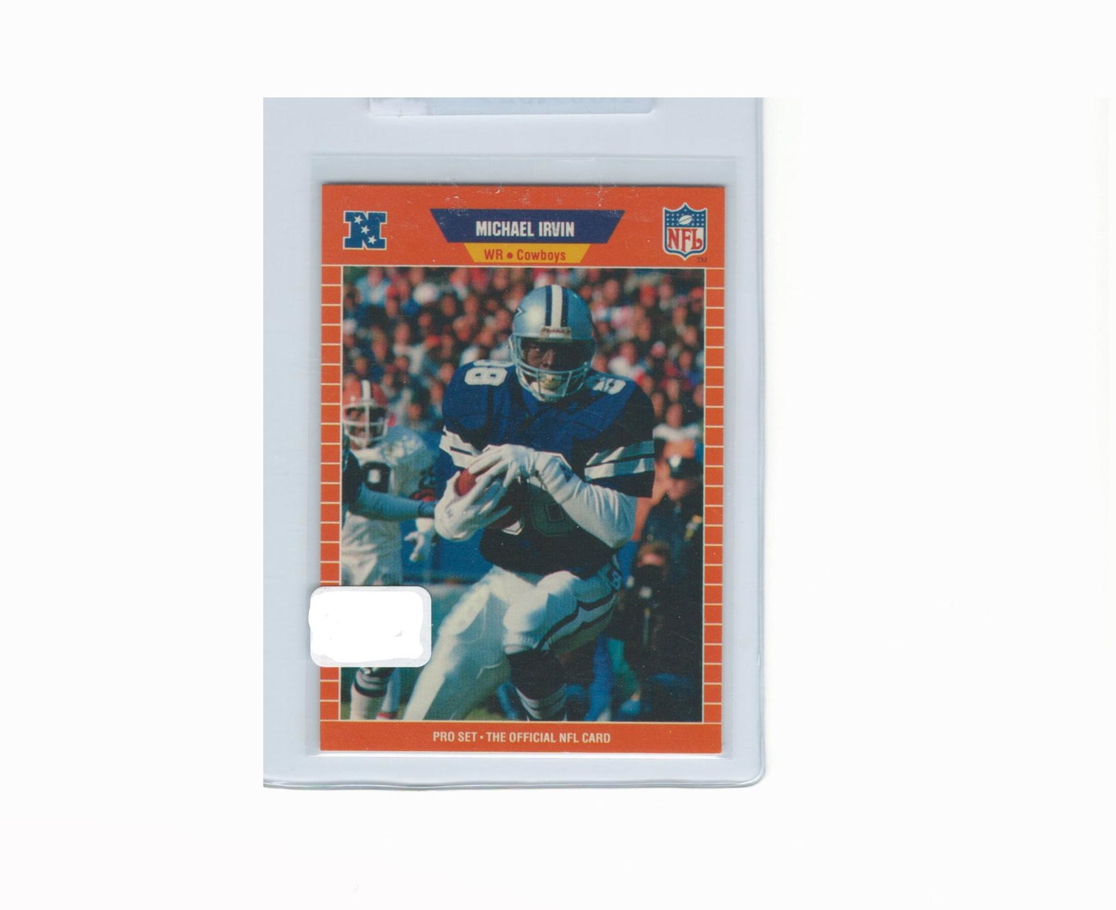 1989 SCORE #89 MICHAEL IRVIN DALLAS COWBOYS RC (1 of 1)