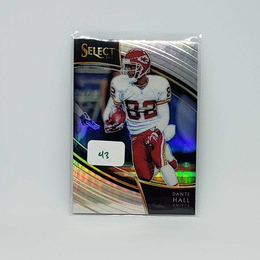 DANTE HALL KC CHIEFS SELECT FIELD LEVEL SILVER PRIZM (1 of 1)
