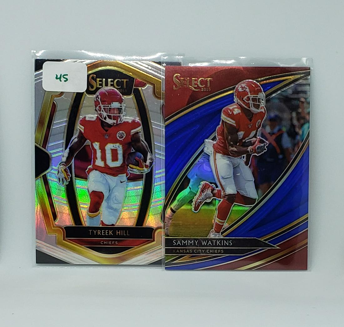 TYREEK HILL AND SAMMY WATKINS SELECT PRIZMS (1 of 1)