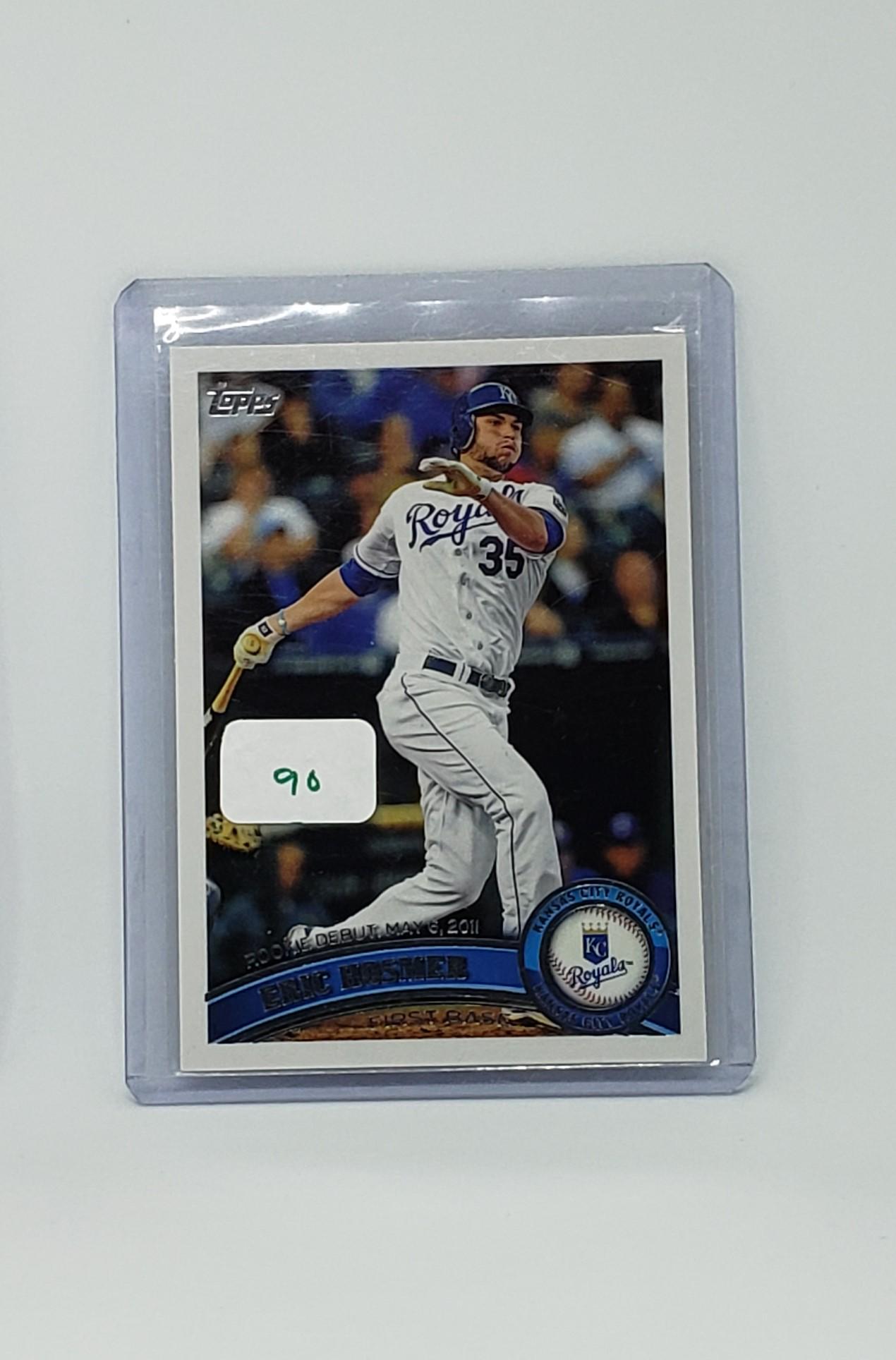 ERIC HOZMER KC ROYALS/PADRES ROOKIE CARD: 2010 TOPPS UPDATE #US188 ERIC HOZMER ROOKIE DEBUT RC