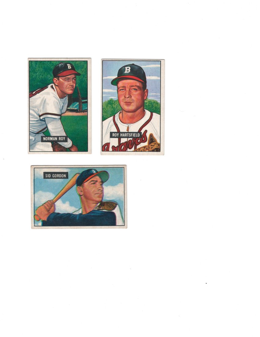 LOT OF 31951 BOWMAN GUM BASEBALL CARDS (1 of 1)