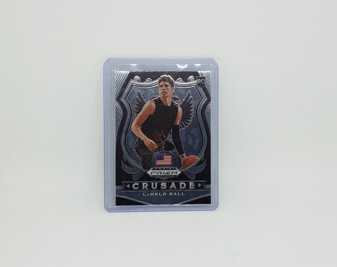LAMELO BALL PANINI PRIZM DP CFRUSADE ROOKIE CARD (1 of 1)