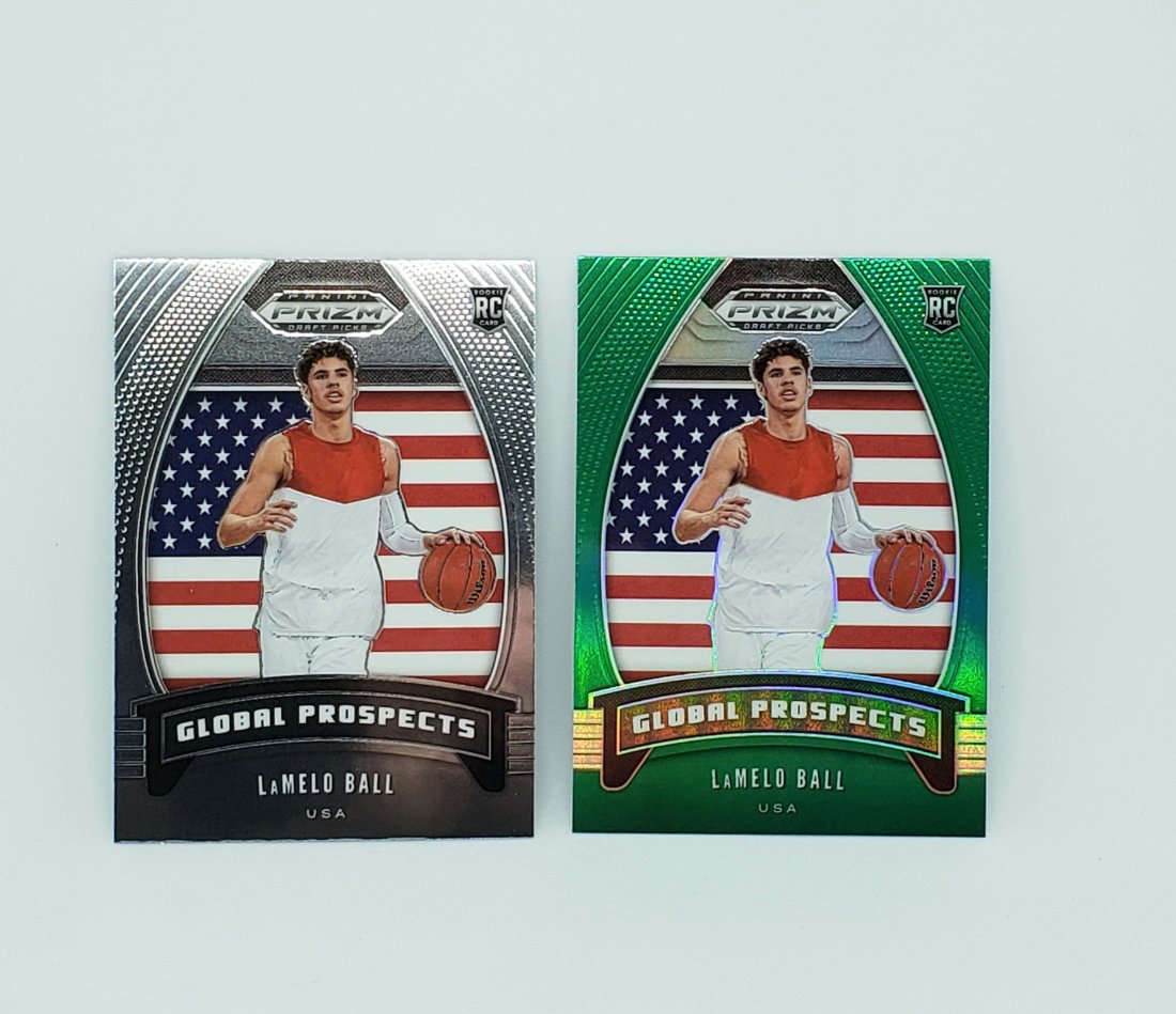 LAMELO BALL PANINI PRIZM GLOBAL PROSPECT LOT (1 of 1)