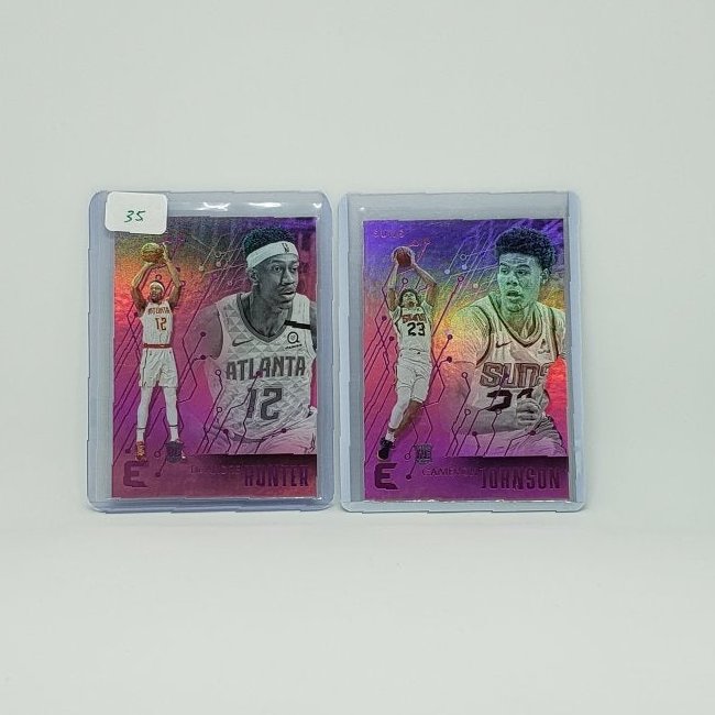 2019-20 PANINI DeANDRE HUNTER, CAMERON JOHNSON RC (1 of 1)