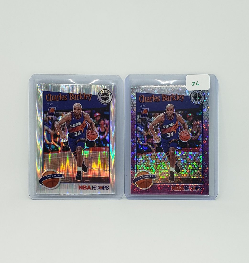 LOT OF 2 NBA HOOPS CHARLES BARKLEY CARDS (1 of 1)