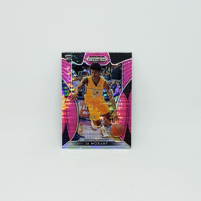 2020 JA MORANT PINK PULSAR PRIZM ROOKIE CARD (1 of 1)
