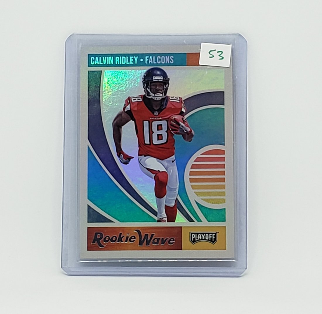 2018 PANINI PLATOFF CALVIN RIDLEY ROOKIE CARD (1 of 1)