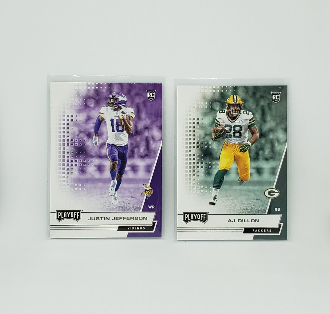 2 2020 PANINI PLAYOFF ROOKIE CARD (1 of 1)