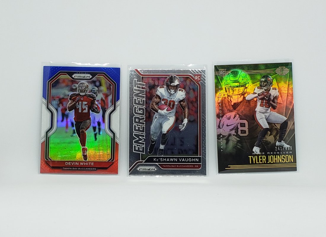 LOT OF 3 TAMPA BAY BUCS ROOKIE CARDS (1 of 1)
