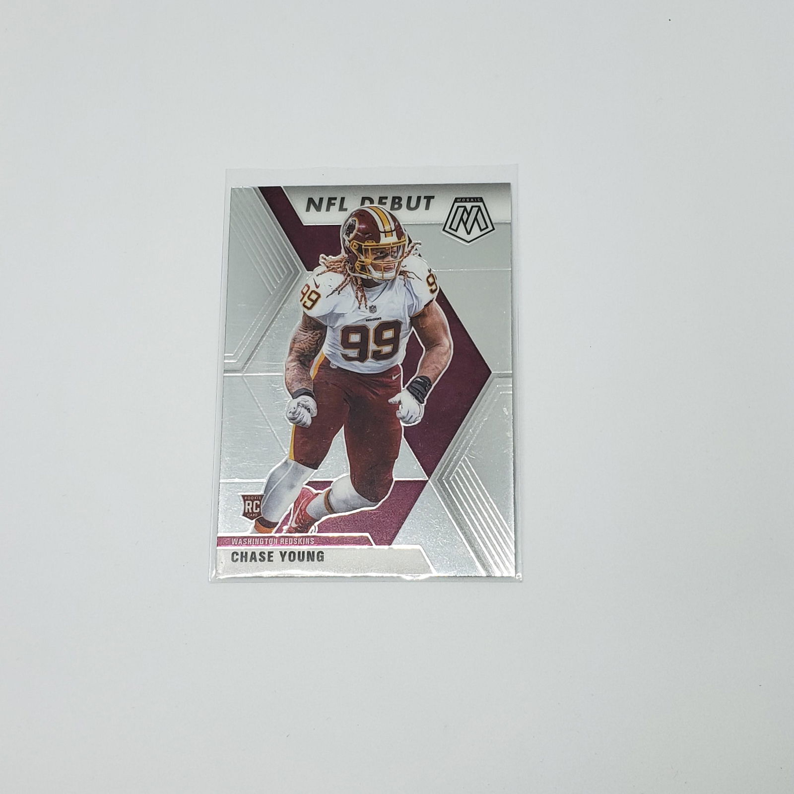 2020 MOSAIC CHASE YOUNG WASHINGTON ROOKIE DEBUT (1 of 2)