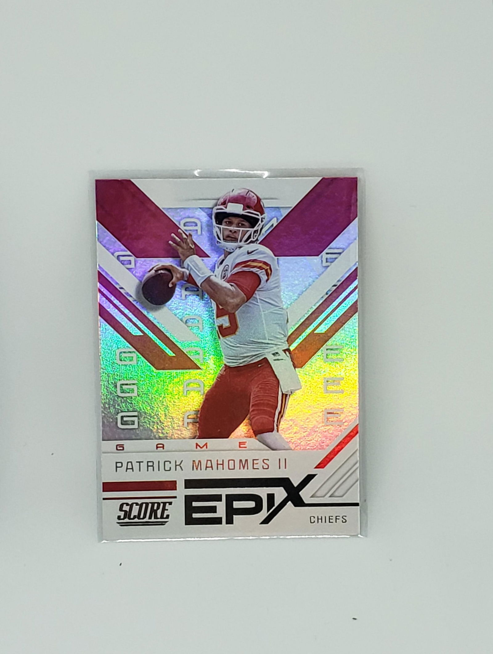 PATRICK MAHOMES II EPIC SEASON INSERT CARD (1 of 1)