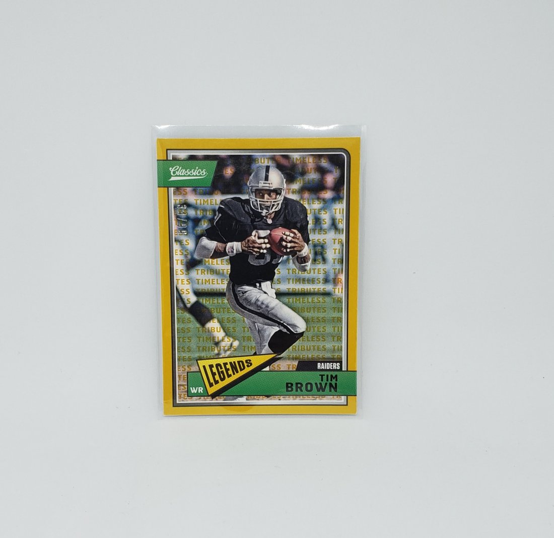2018 PANINI CLASSICS TIM BROWN: 2018 PANINI CLASSICS TIM BROWN