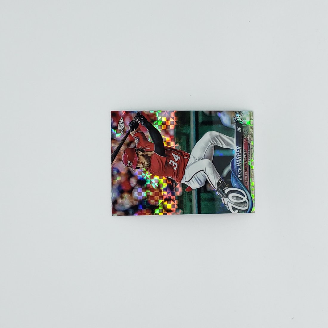 2018 TOPPS CHROME BRYCE HARPER X-FRACTOR (1 of 1)