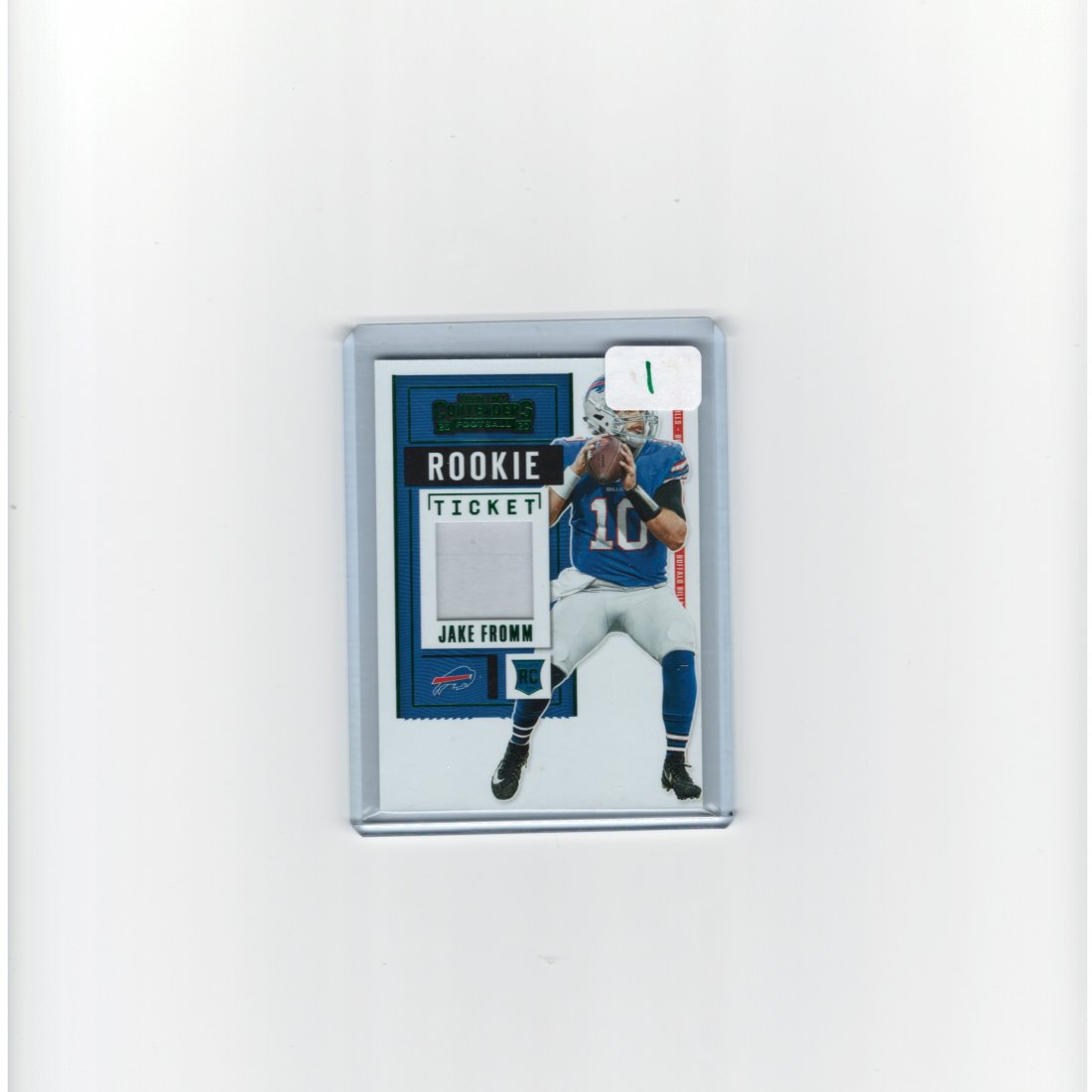 2020 PANINI CONTENDERS JAKE FROM ROOKIE CARD (1 of 1)