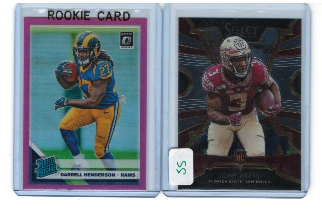 2 FOOTBALL ROOKIE CARDS (1 of 1)