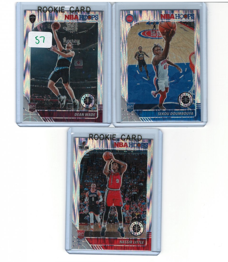 LOT  OF 3 BASKETBALL MOSAIC ROOKIE CARDS (1 of 1)