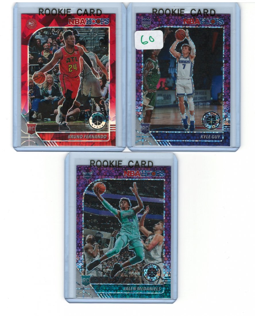 LOT OF 3 NBA HOOPS BASKETBALL CARDS (1 of 1)