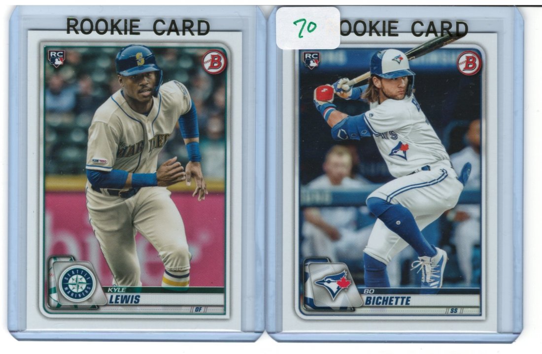 2020 BOWMAN BO BICHETTE ROOKIE CARD: 2020 BOWMAN BO BICHETTE ROOKIE CARD