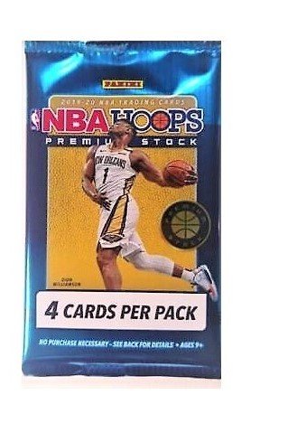 2019-20 NBA HOOPS PREMIUM STOCK SEALED PACK (1 of 1)