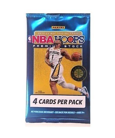 2019-20 NBA HOOPS PREMIUM STOCK SEALED PACK FROM NEW BL: 2019-20 NBA HOOPS PREMIUM STOCK SEALED PACK FROM NEW BLASTER BOX