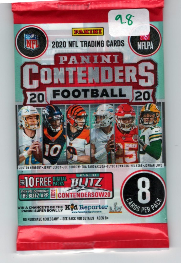 2020 PANINI CONTENDER FOOTBALL SEALED PACK (1 of 1)