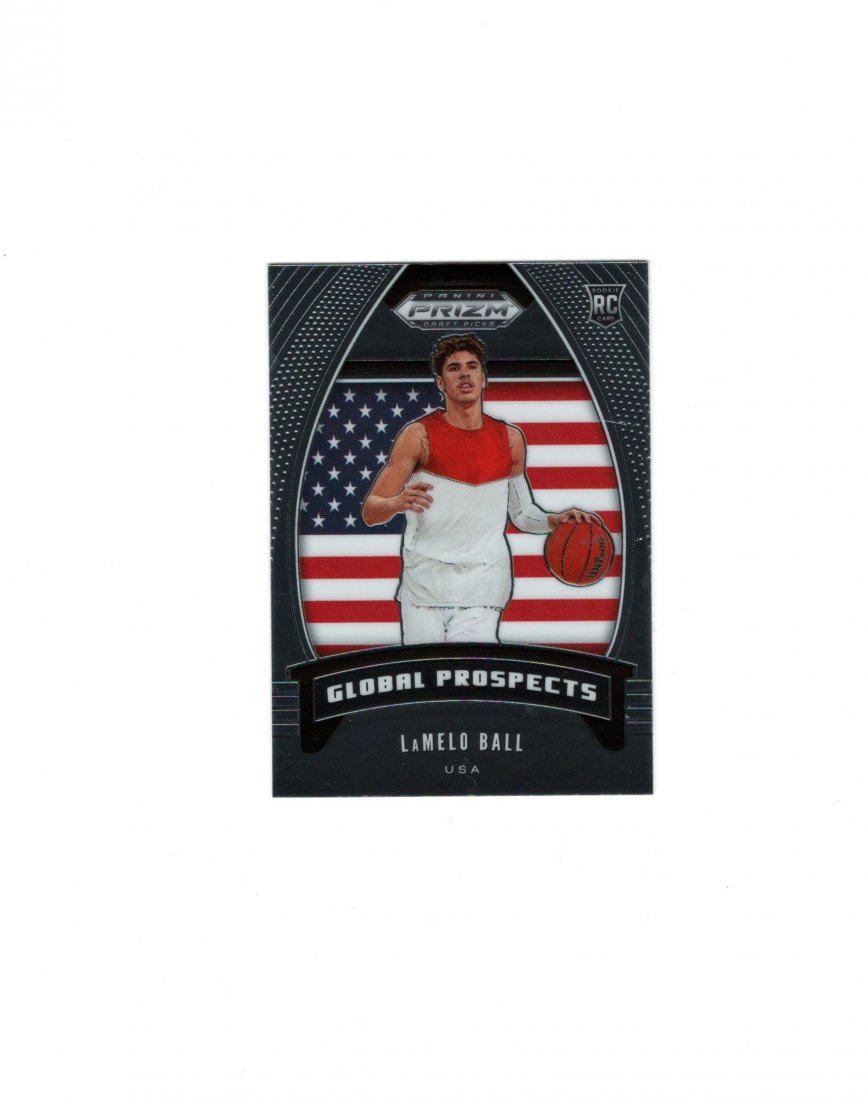 LAMELO BALL PANINI PRIZM DP GOBAL PROSPECT IN 1-TOUCH (1 of 2)