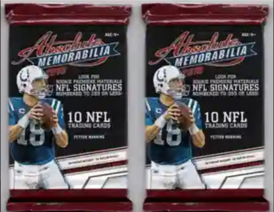 2010 Panini Absolute Memorabilia Football Sealed Packs (1 of 1)