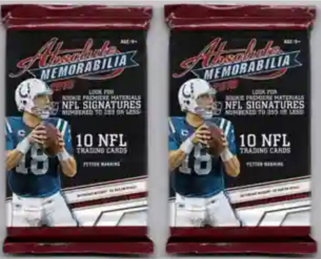 2010 Panini Absolute Memorabilia Football Sealed Packs (1 of 1)