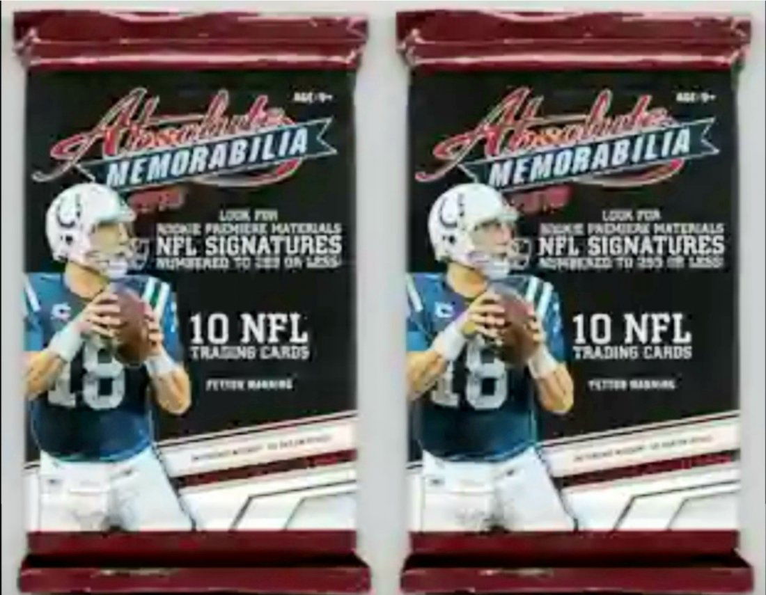 2010 Panini Absolute Memorabilia Football Sealed Packs (1 of 1)