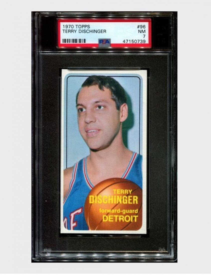 PSA GRADED 1970 TOPPS TALL BOY TERRY DISHCHINGER (1 of 1)