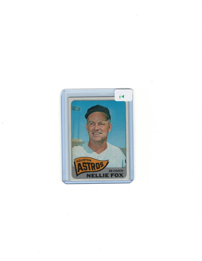 1965 TOPPS NELLIE FOX CARD BAEBALL HOFER (1 of 1)