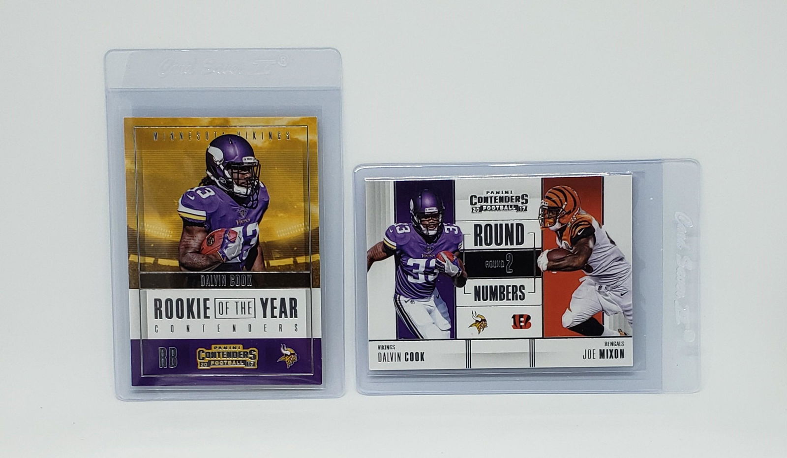 LOT OF 2 DALVIN COOK VIKINGS ROOKIE CARDS (1 of 1)