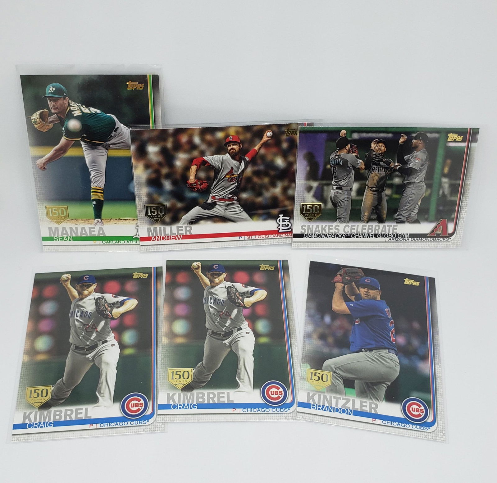 2019 TOPPS 150th ANNIVERSARY GOLD STAMPED SPS (1 of 1)