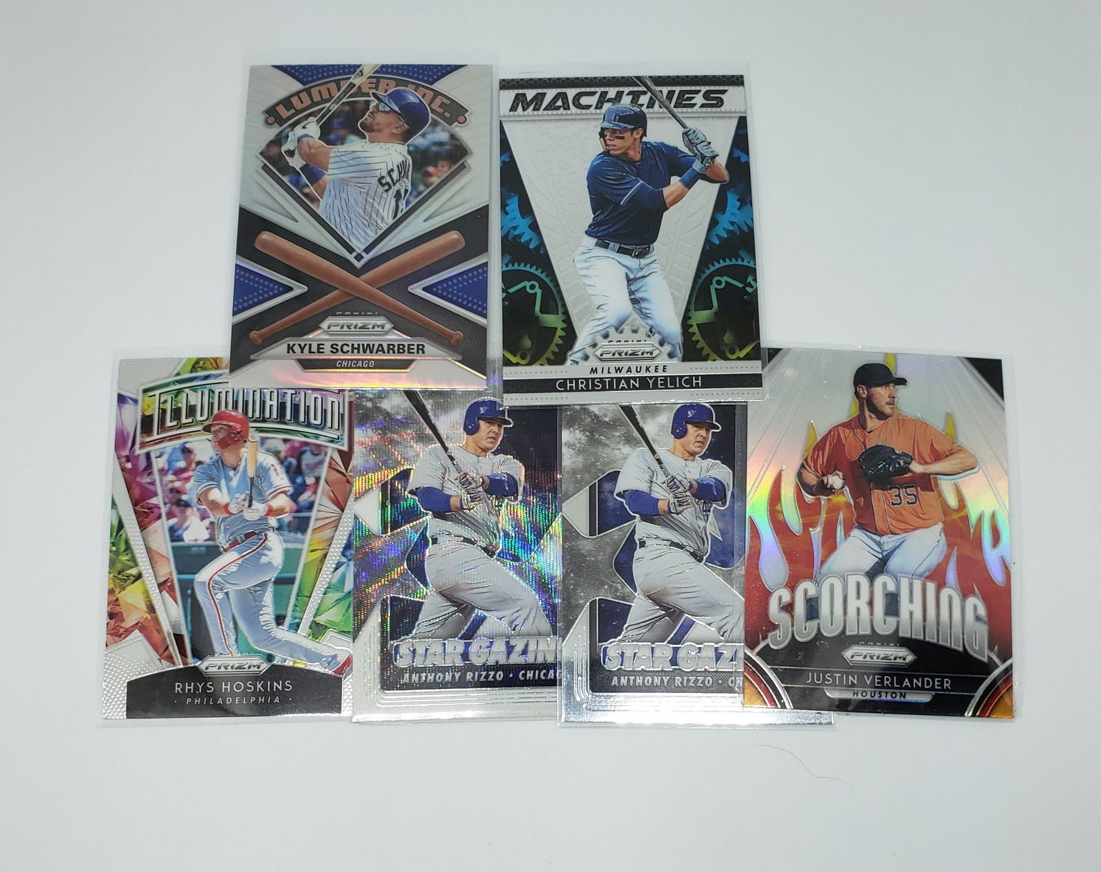 PANINI PRIZM BASEBALL INSERT CARDS (1 of 1)