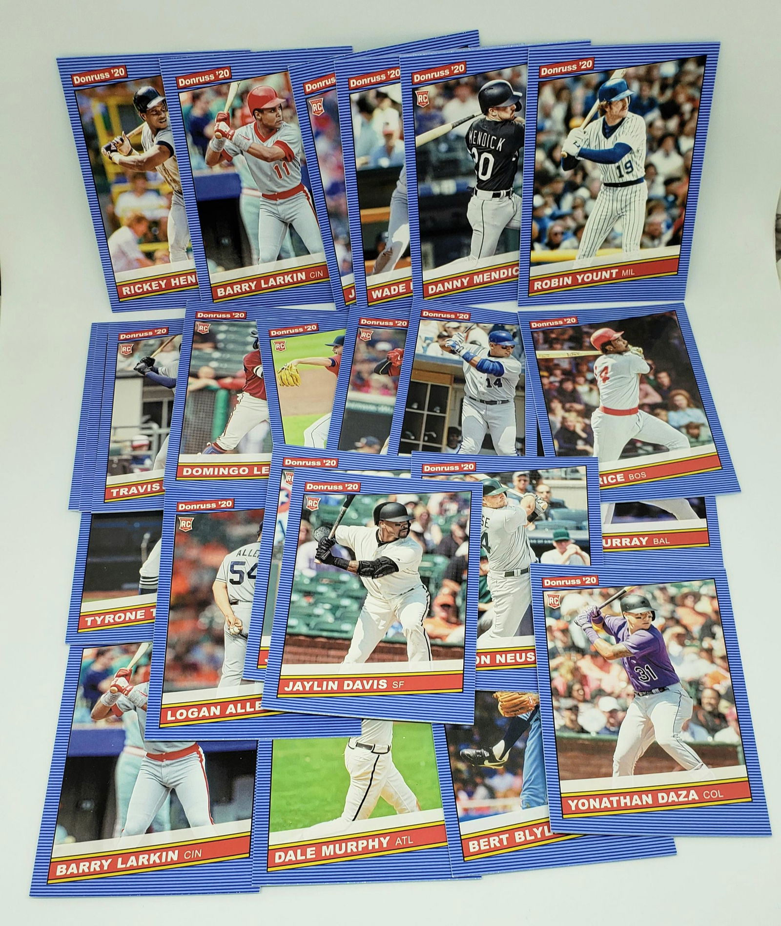 2020 DONRUSS BASEBALL THROW BACK DESIGN VARIATION (1 of 1)