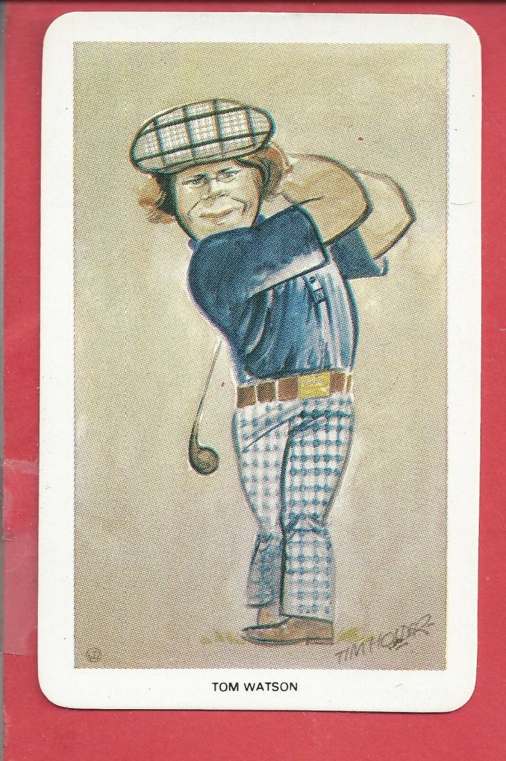 1979 Venorlandus Our Heroes World Of Sport TOM WATSON: 1979 Venorlandus Our Heroes World Of Sport GOLFER TOM WATSON