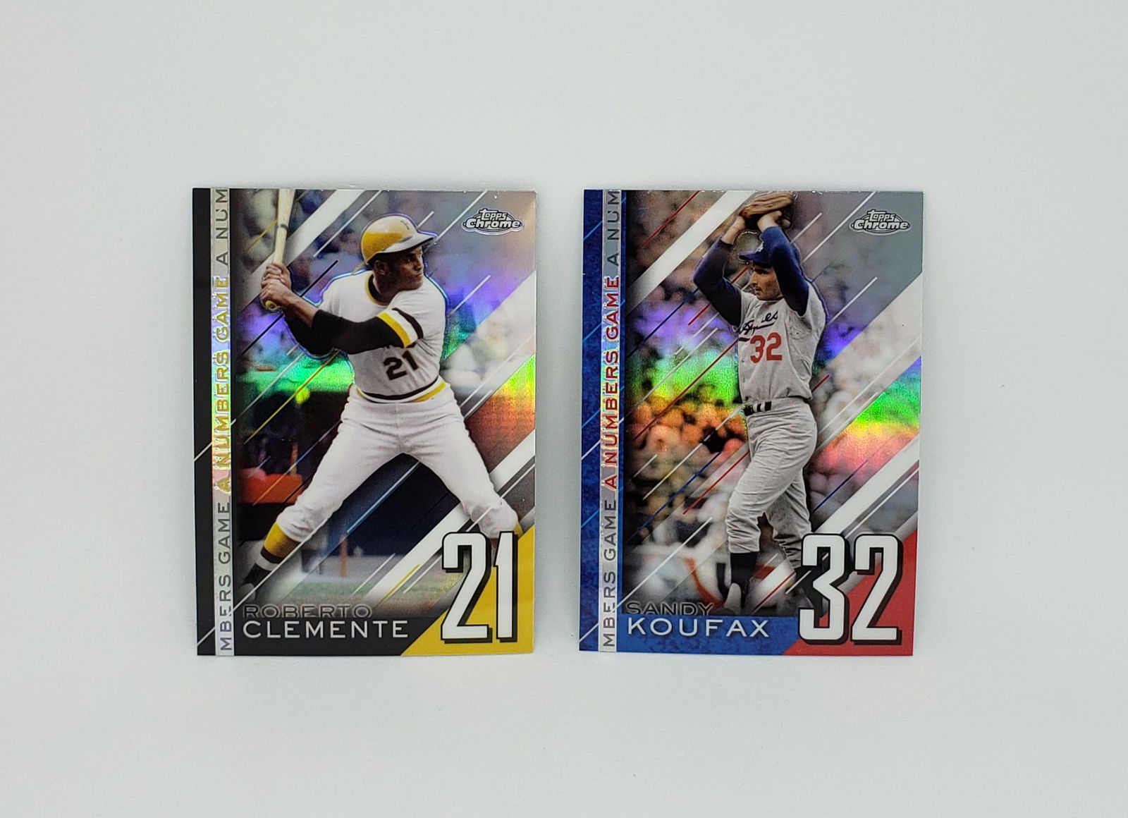 2020 chrome update roberto clemente sandy koufax (1 of 1)