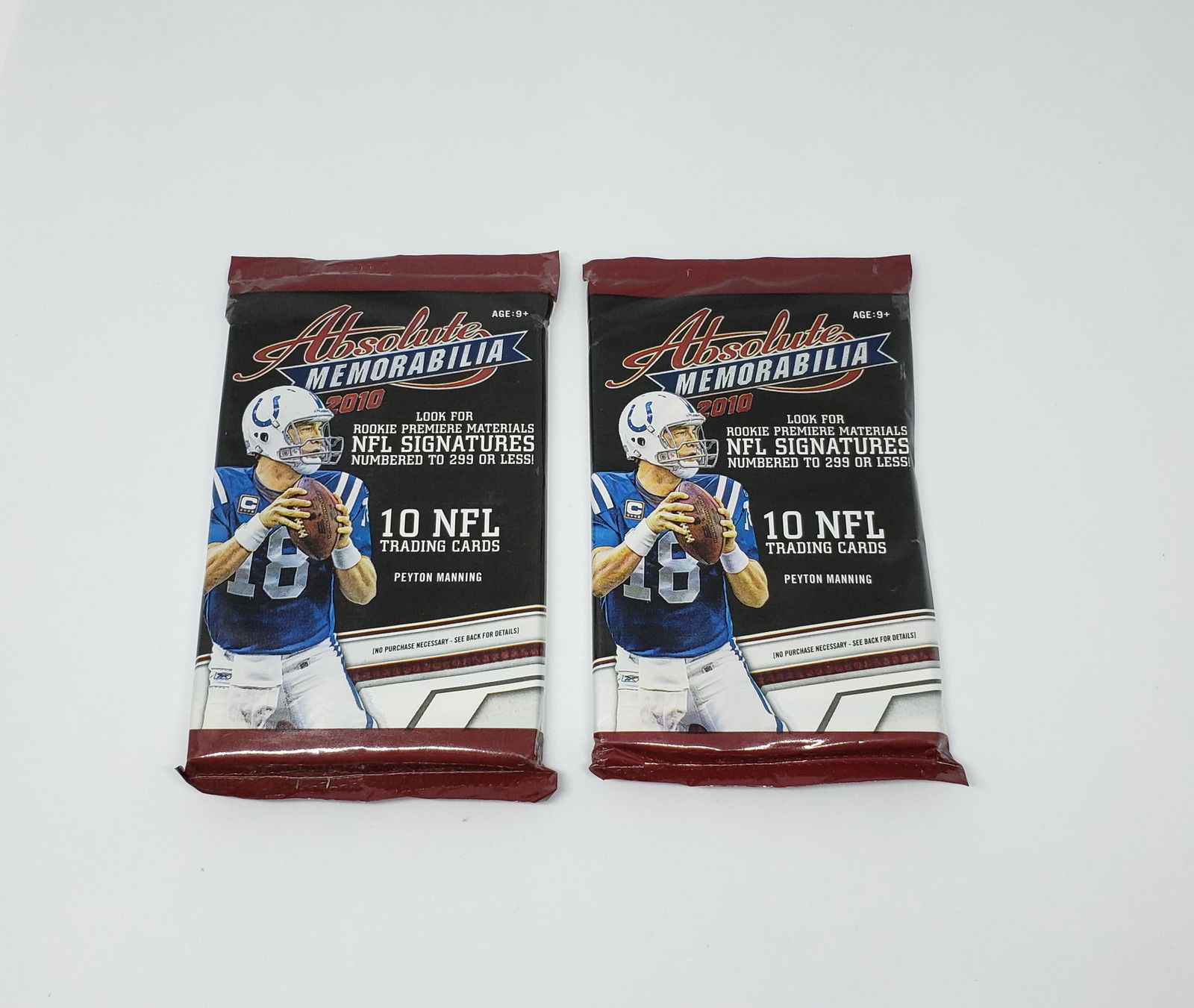 2010 PANINI ABSOLUTE MEMORABILIA SEALED PACKS SALE (1 of 1)