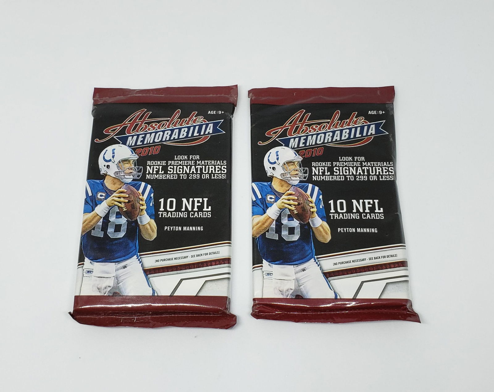 2010 PANINI ABSOLUTE MEMORABILIA SEALED PACKS SALE (1 of 1)