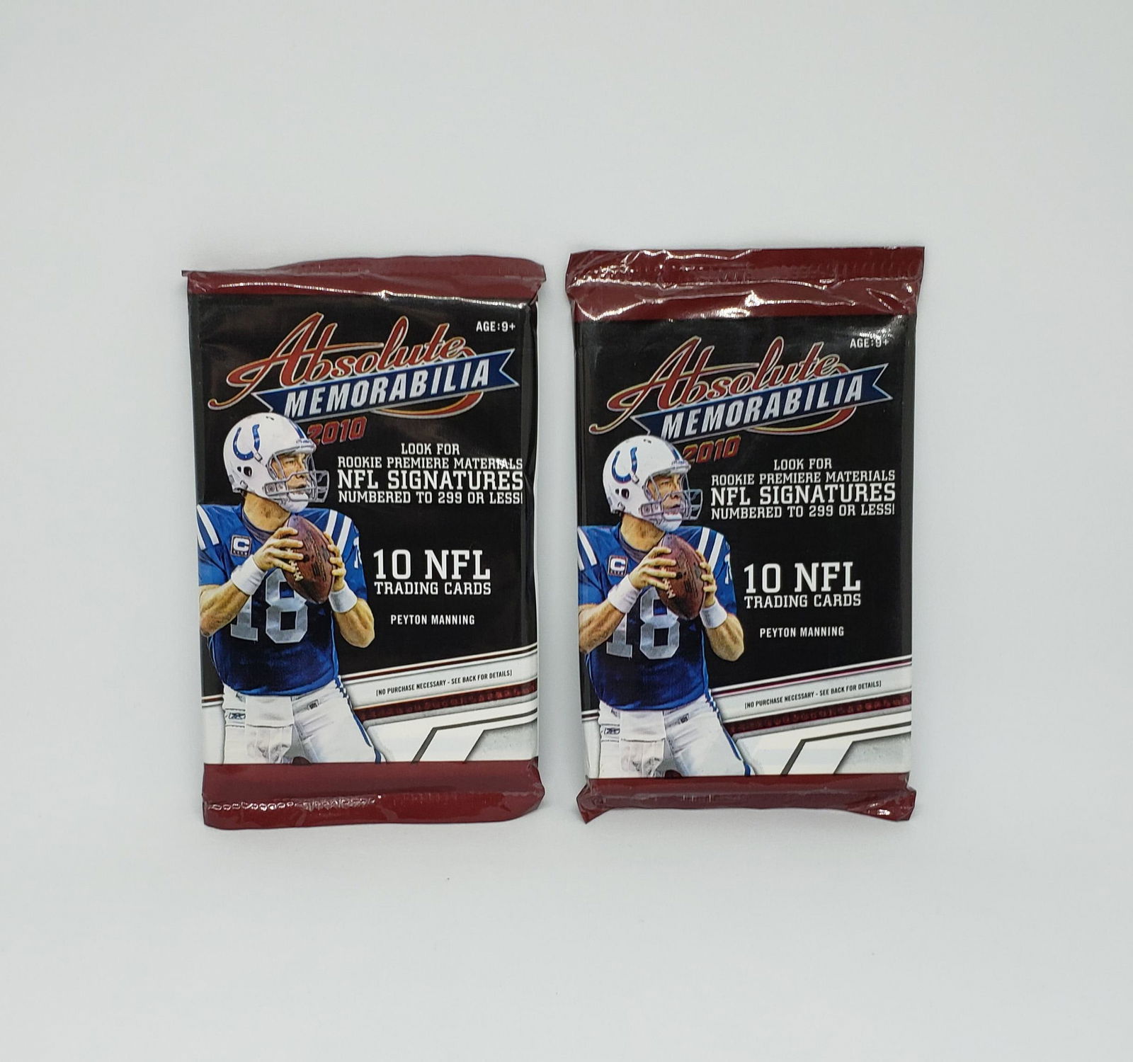 2010 PANINI ABSOLUTE MEMORABILIA SEALED PACKS SALE (1 of 1)