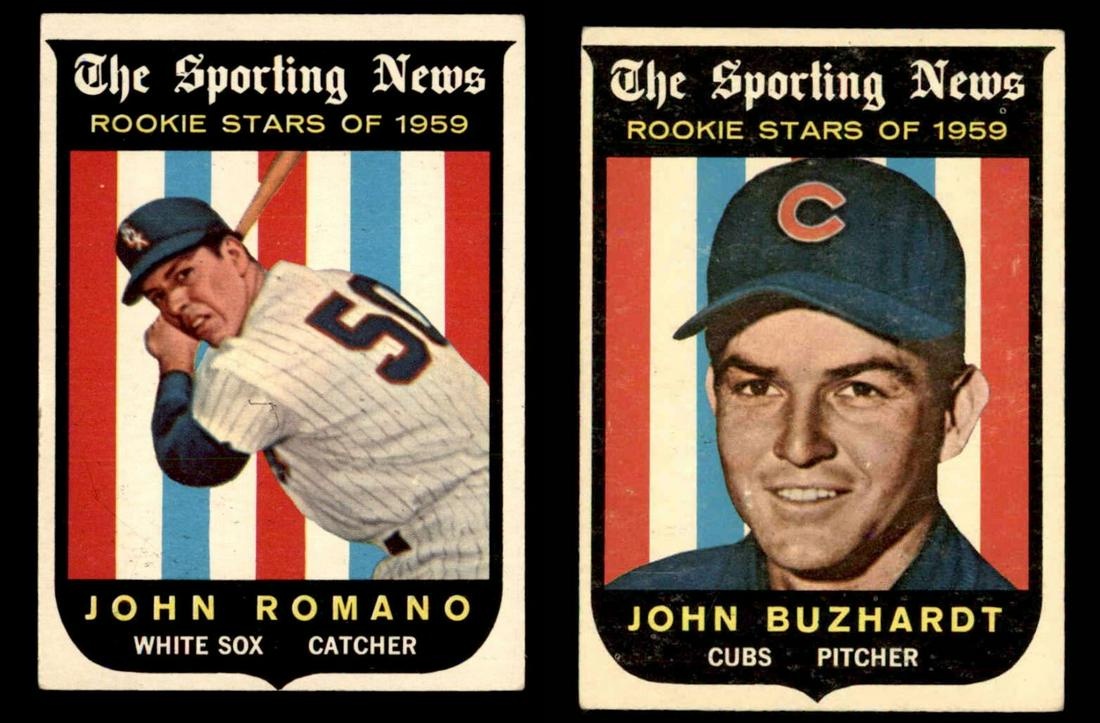 1959 TOPPS BASEBALL ROOKIE STARS CARDS (1 of 1)