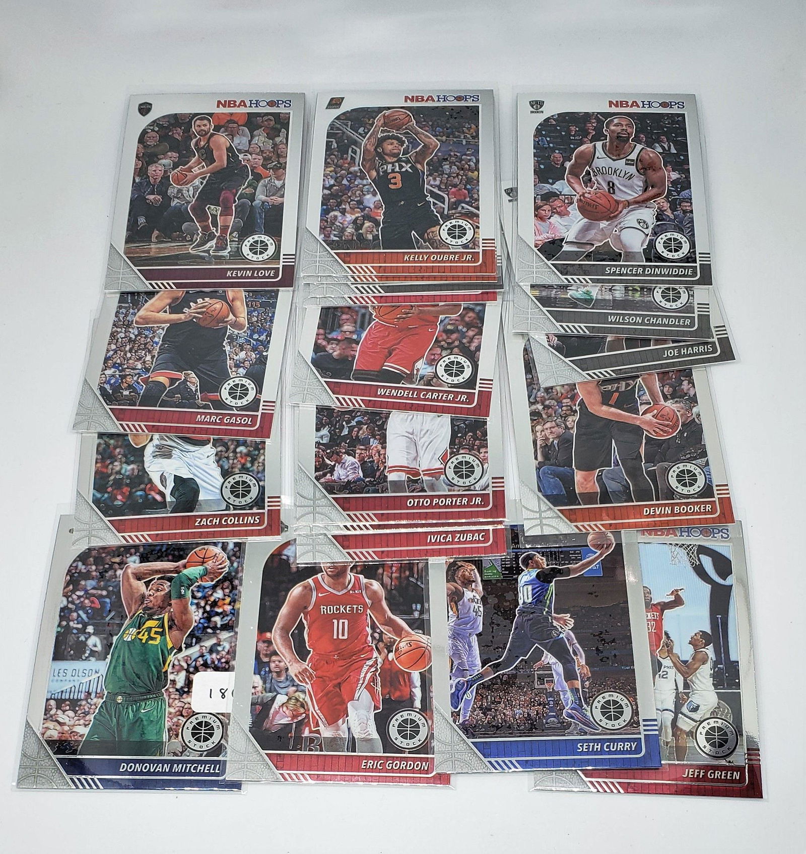 LOT OF 25 NBA HOOPS PREMIUM STOCK INAUGURAL YEAR (1 of 1)