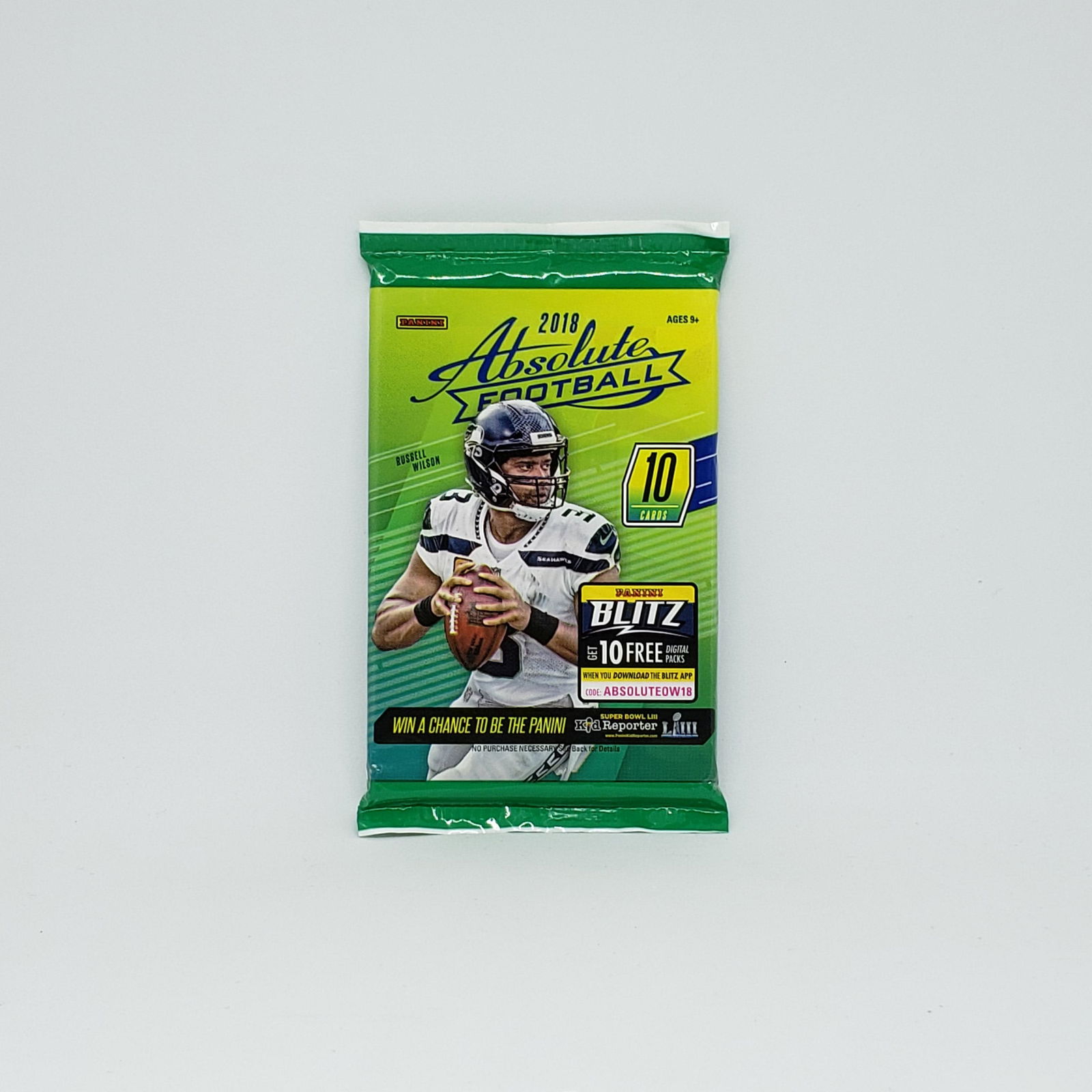 1-2018 panini absolute football sealed pack JOSH ALLEN (1 of 1)