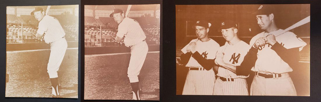 LOT OF 3 MICKEY MANTLE 11x17 POSTER CARDS (1 of 1)