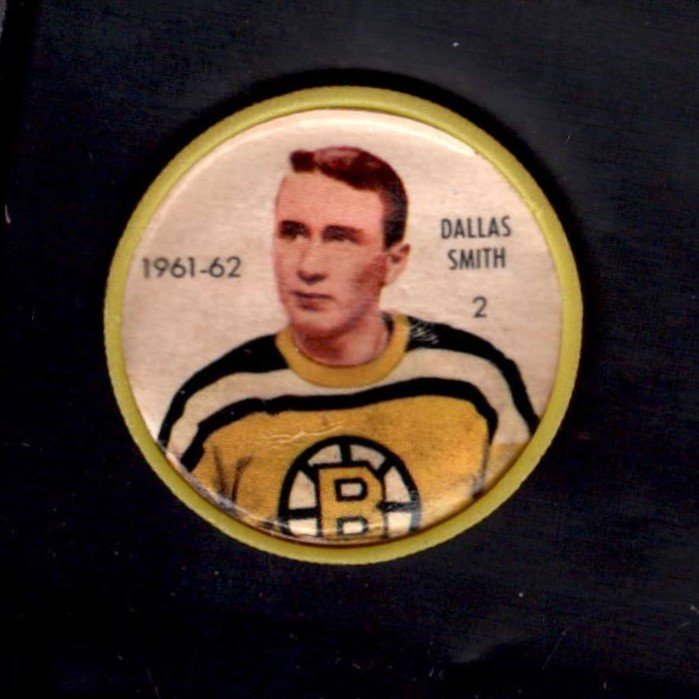 #2 Dallas Smith - 1961 Shirriff/Salada Coins Hockey (1 of 1)