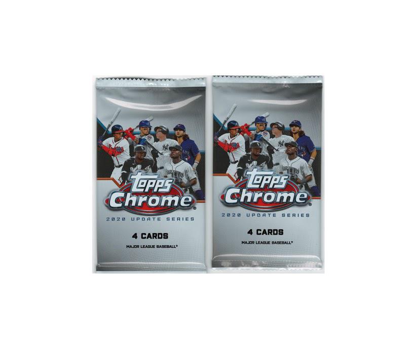 2020 TOPPS CHROME UPDATE SEALED PACKS (1 of 1)